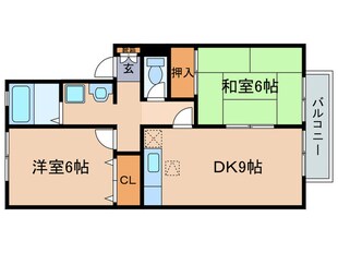 リアルコンフォ－トⅡの物件間取画像